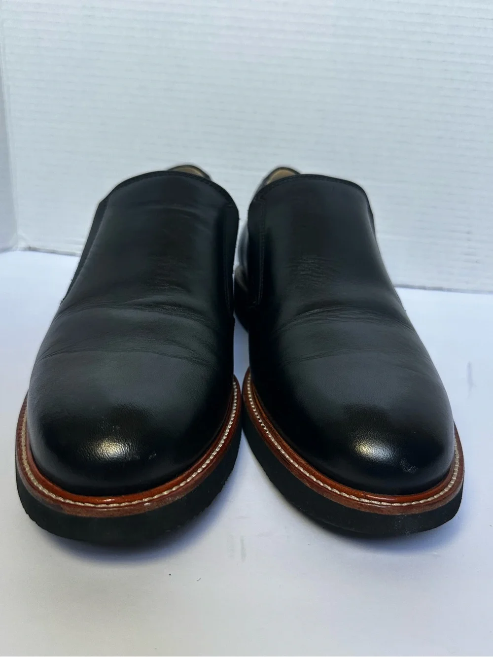Samuel Hubbard Men's Black Frequent Traveler Slip On Loafers- Size 11